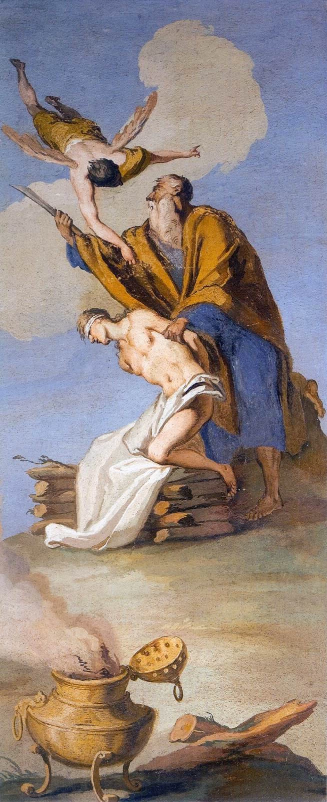 Il sacrificio di Isacco - Villa Cornaro, Piombino Dese